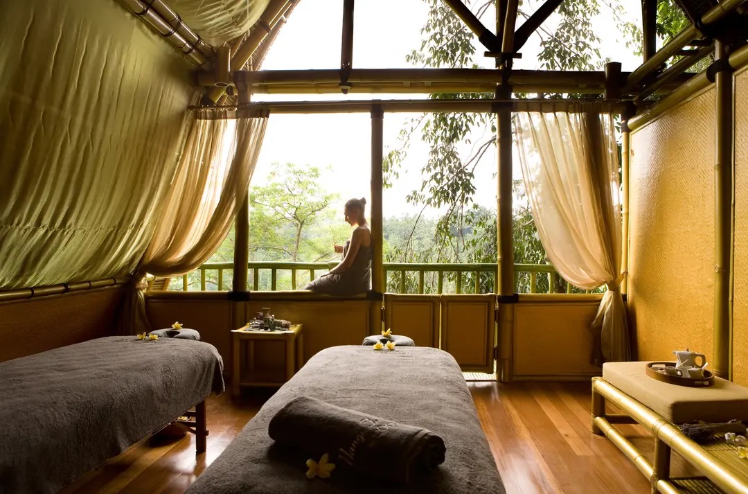 Mango Tree Spa treatment suite interior