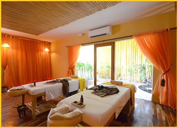 treatment room at spa en provence